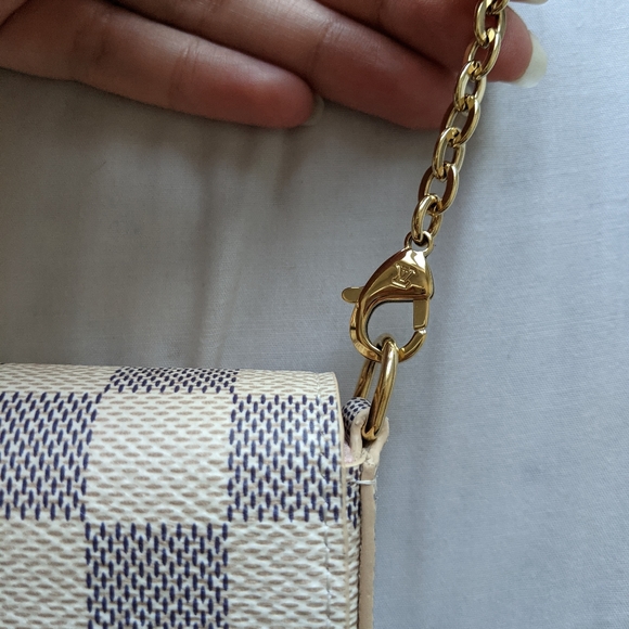 Louis Vuitton Felicie Pochette Damier Azur - Picture 10 of 14